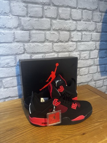 Jordan uomo nero rosso - e,